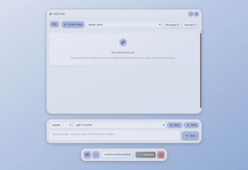 ACE - Agentic Client Environment